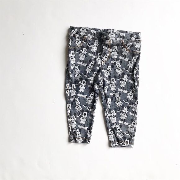 Zara Minnie Mouse print leggings EUC 6-9 months - Picture 1 of 3